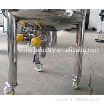 Powder Liquid stainless steel mixing tank